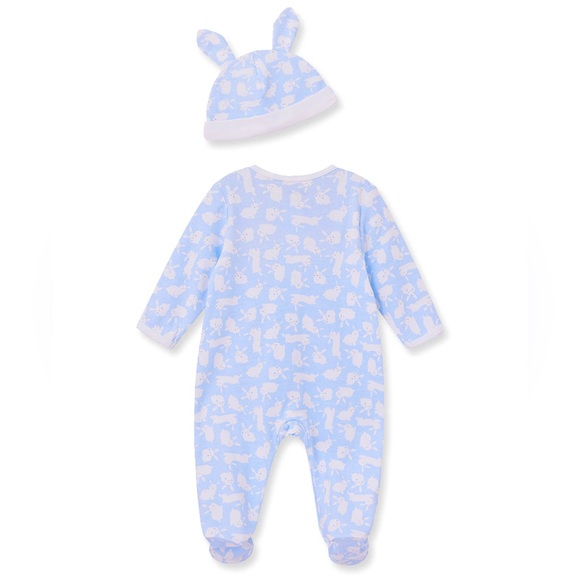 NWOT Little Me Easter Baby Boy Sleeper Size 6M - Picture 3 of 7